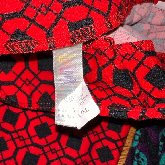 Bundle Lularoe L/XL leggings - Picture 2 of 5